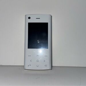 LG LT041 White Chocolate Cellular Japanese Phone No Charger “UNTESTED” Buy As Is